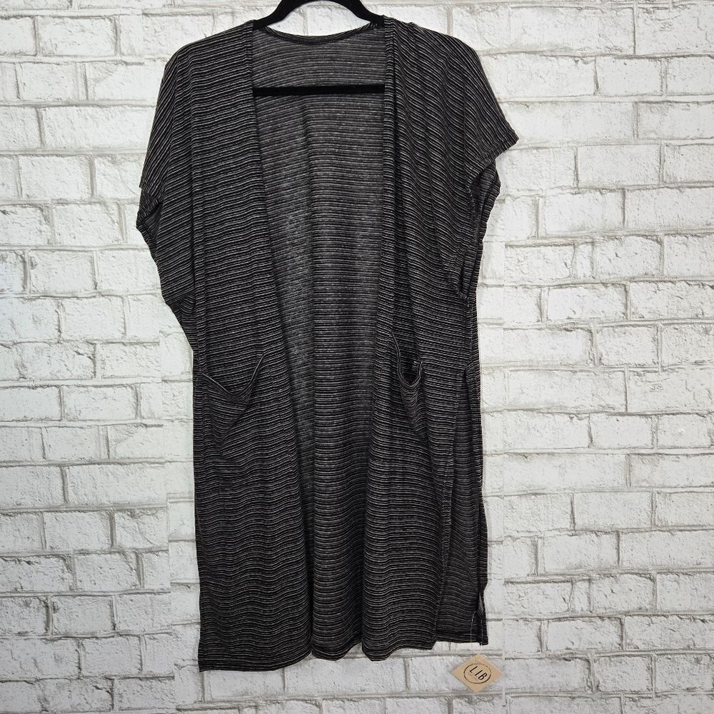 NWT LIB New York kimono‎ black jersey